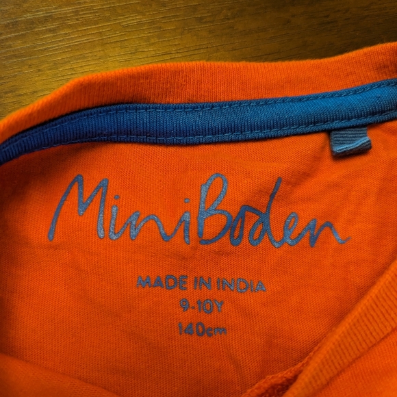Mini Boden Sports Bowling Long sleeve shirt - Picture 3 of 3